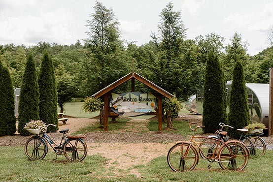 a beautifully decorated wedding venue